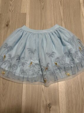 Gingersnaps Girls Lace Skirt with Monkeys Size 6